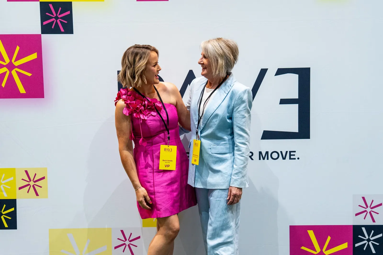 RAYE Haus members together at an event